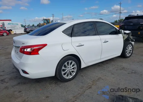 2019 Nissan Sentra Sv z USA, uszkodzony, nr VIN 3N1AB7AP5KL612870